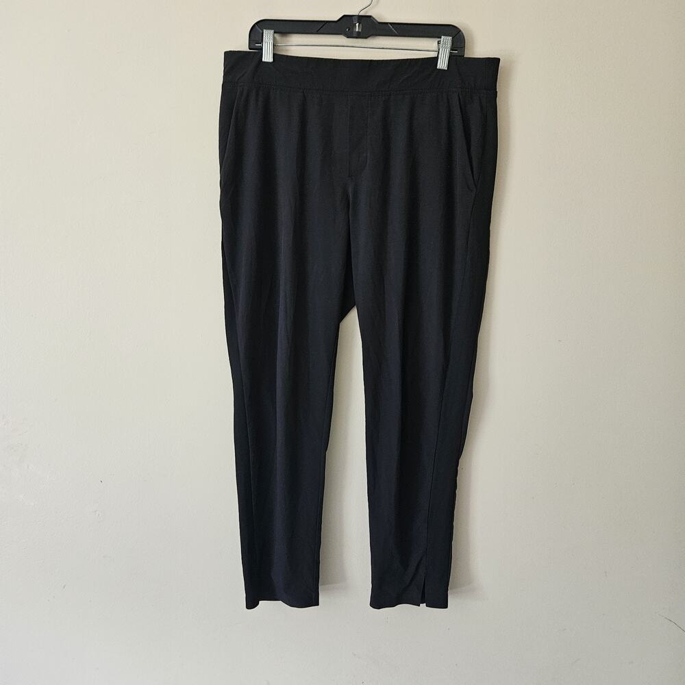 Athleta Pants Womens 14 Black Brooklyn Ankle Pant Lightweight Active